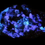 Microclina, Chorlo, Cuarzo
8 x 4 cm
(Autor: UVmineral)