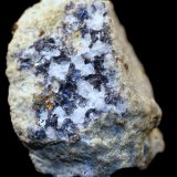 Galena, Pirita, Anglesita
36 x 26 x 24 mm.
(Autor: José Luis Zamora)