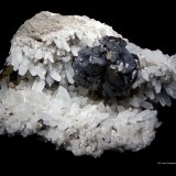 Galena y Cuarzo.
70x55 mm.
(Autor: Jesus Franquesa Baucells)