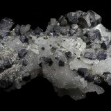 Galena y Cuarzo.
60x40 mm.
(Autor: Jesus Franquesa Baucells)