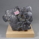 Galena
8,9 x 7,6 x 5 cm. 1.334 g.
(Autor: J. G. Alcolea)