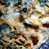 Galena y Cerusita.
70x50 mm.
(Autor: Jesus Franquesa Baucells)