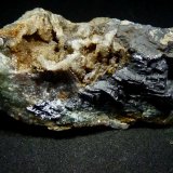 Galena y Cuarzo.
70x35 mm.
(Autor: Jesus Franquesa Baucells)