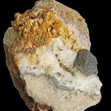 Galena con Calcita, Pirita y Dolomita
8,2 x 10,5 cm.
(Autor: carles)