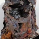 Goethita y Calcita
70 x 58 x 43 mm.
(Autor: José Luis Zamora)
