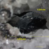 Hematites y Calcita.
2´2838x 1´539 mm.
(Autor: Jesus Franquesa Baucells)