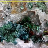 Herbertsmithita y Malaquita.
4´480 x 3´467 mm.
(Autor: Jesus Franquesa Baucells)