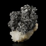 Hessita en Cuarzo
Botes (Botești), Zlatna, Alba, Transilvania, Rumanía
4.5 x 3.5 x 2.5 cm / Cristal principal: 0.8 cm
(Autor: Museo MIM)