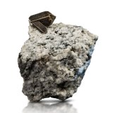 Hingganita-(Y)
6.5 x 3 x 5.5 cm / cristal principal: 1.9 cm
(Autor: Museo MIM)