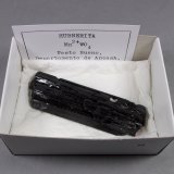 Hübnerita
8 x 2,7 x 0,8 cm.
(Autor: J. G. Alcolea)