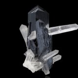 Ilvaíta con Cuarzo
5.5 x 7 x 7.5 cm / Cristal principal: 7.4 cm
(Autor: Museo MIM)