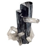 Ilvaíta con Cuarzo
5.5 x 7 x 7.5 cm / Cristal principal: 7.4 cm
(Autor: Museo MIM)