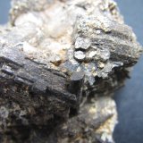 Clorita (Grupo) pseudomórfica según Cordierita
4 cm. ancho de campo
(Autor: prcantos)