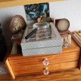 _Cuarzo (variedad ágata), Vanadinita, Yeso, Pirita
(Autor: Marta Lúthien)