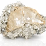 Calcita
Mina La Cuerre, zona minera de La Florida, Rionansa-Herrerías, Comarca Saja-Nansa, Cantabria, España
9x7cm.
(Autor: castrominerals)