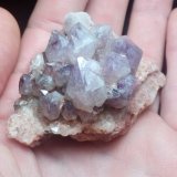 Cuarzo (variedad amatista)
7,2 x 3,2 x 4,5 cm
(Autor: Iwok)