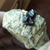 Spessartina (Espesartina) y Ortoclasa
Tamaño pieza 5,2x 3,8cms
(Autor: Gelo)