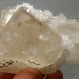 Fluorita, Cuarzo, Pirita
9,5 x 6,5 cm.
(Autor: carles)