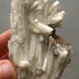 Aragonito (variedad tarnowitzita)
9,9 x 5,3 cm.
(Autor: carles)