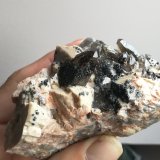 Cuarzo (variedad ahumado), Chamosita y Fluorita
12x8cm aprox
(Autor: ximocompany)