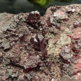 Cinabrio
Ejemplar 10x7, cristales hasta 1cm
(Autor: Raul Vancouver)