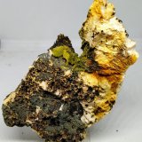 Mimetita, Galena, Barita
9x13,5cm
(Autor: Adri Rodríguez)