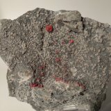 Cinabrio, Dolomita
130 mm x 112 mm
(Autor: Sante Celiberti)
