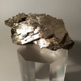 Pirita, Stibnita (Estibina)
59 x 31 mm
(Autor: Sante Celiberti)