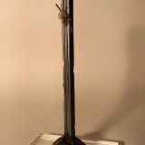 Stibnita (Estibina), Calcita
123 x 13 mm
(Autor: Sante Celiberti)