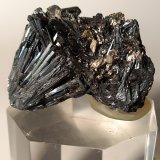 Stibnita (Estibina), Pirita
37,5 x 25 mm
(Autor: Sante Celiberti)