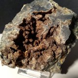 Stibnita (Estibina), Valentinita, Copiapita
103 x 95 mm
(Autor: Sante Celiberti)