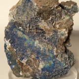 Yeso, Azurita
76 x 66 mm
(Autor: Sante Celiberti)