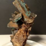 Yeso, Crisocola
65,9 x 38,4 mm
(Autor: Sante Celiberti)