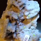 Azufre, Azurita, Calcita, Dolomita, Pirita
79 x 83 mm
(Autor: Sante Celiberti)