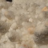 Dolomita pseudomórfica de Calcita a su vez pseudomorfica de Anhidrita, Pirita
250 x 120 mm
(Autor: Sante Celiberti)