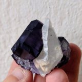 Fluorita, Calcita
4,0 x 4,0 cm.
(Autor: carles)