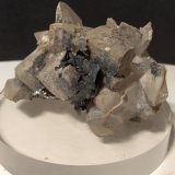 Calcita (variedad manganocalcita), Berthierita
53 x 40 mm
(Autor: Sante Celiberti)