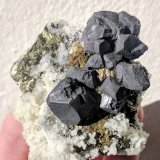 Galena, Pirita, Calcopirita, Cuarzo
5,7 x 7,0 cm.
(Autor: carles)