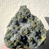 Galena, Calcopirita
8,8 x 7,0 cm.
(Autor: carles)