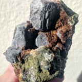 Galena, Siderita
4,8 x 7,5 cm.
(Autor: carles)