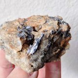Molibdenita, Cuarzo
6,0 x 4,9 cm.
(Autor: carles)