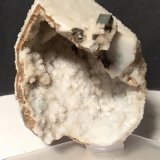 Dolomita (pseudomórfica de Calcita), Pirita, Calcita
87 x 67 mm
(Autor: Sante Celiberti)
