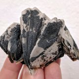 Barita, Pirolusita
7,0 x 5,7 cm.
(Autor: carles)