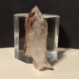 Cuarzo, Siderita (variedad magnesiosiderita/pistomesita)
50 x 19 mm
(Autor: Sante Celiberti)