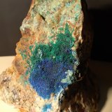 Azurita, Malaquita
100 x 80 mm
(Autor: Sante Celiberti)