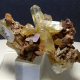 Siderita, Cuarzo
57 x 36 mm
(Autor: Sante Celiberti)