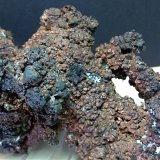 Cobre, Malaquita, Cuprita
210 x 95 mm
(Autor: Sante Celiberti)