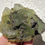 Fluorita, Pirita
7,5 x 6,0 cm.
(Autor: carles)