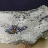 Carducciita, Argentotennantita-(Zn), Pirita
92 x 48 mm
(Autor: Sante Celiberti)