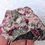 Cinabrio, Cuarzo
7,5 x 5,0 cm.
(Autor: carles)